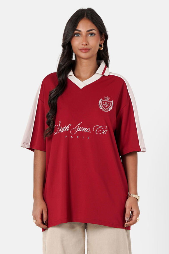 Image sur Soccer Oversize Poloshirt
