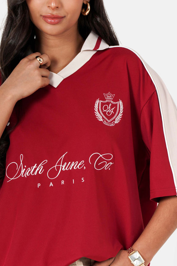 Image sur Soccer Oversize Poloshirt