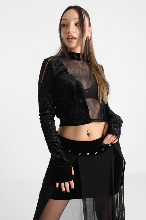 Image sur Selvatrip shirt en velours manches longues