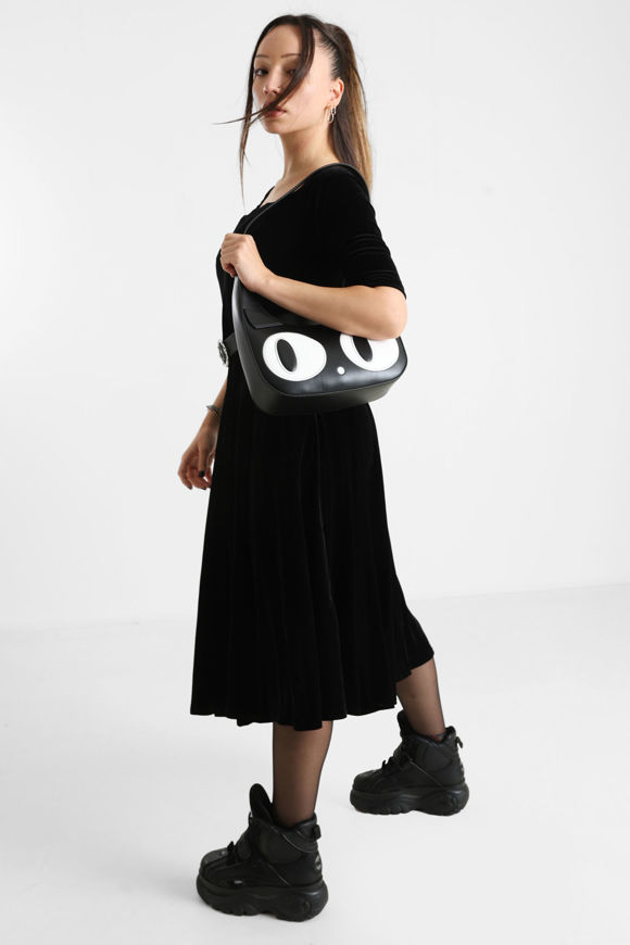 Image sur Amalia robe midi en velours