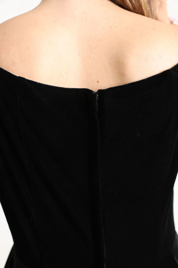 Image sur Amalia robe midi en velours