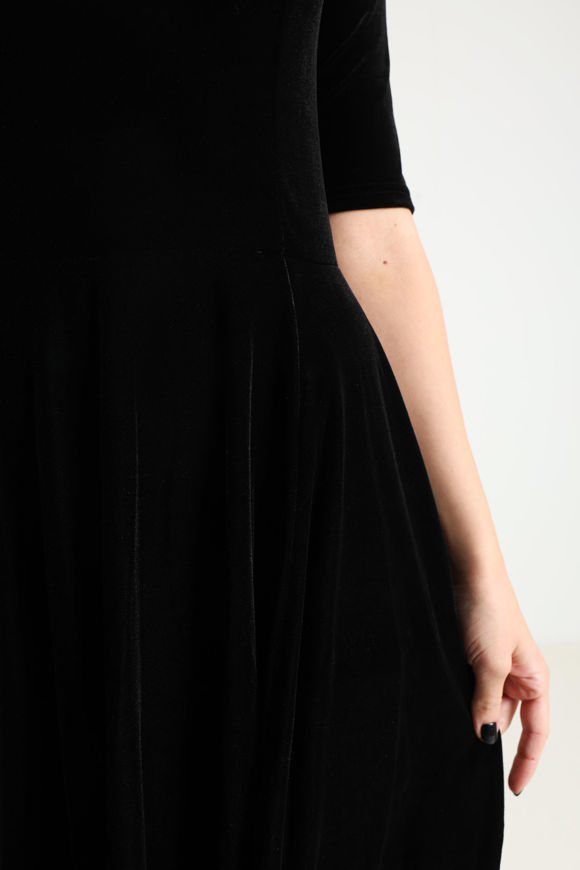 Image sur Amalia robe midi en velours