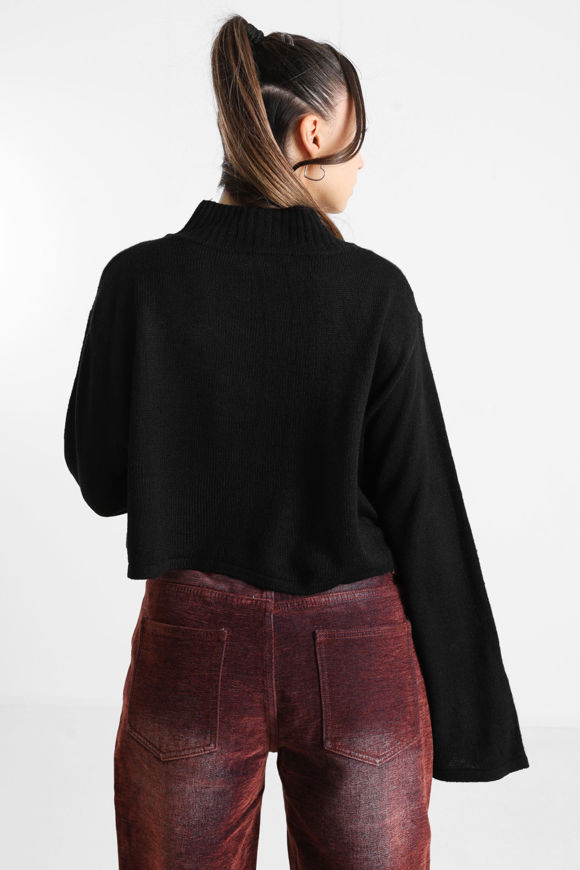 Image sur Amoret pull court en tricot