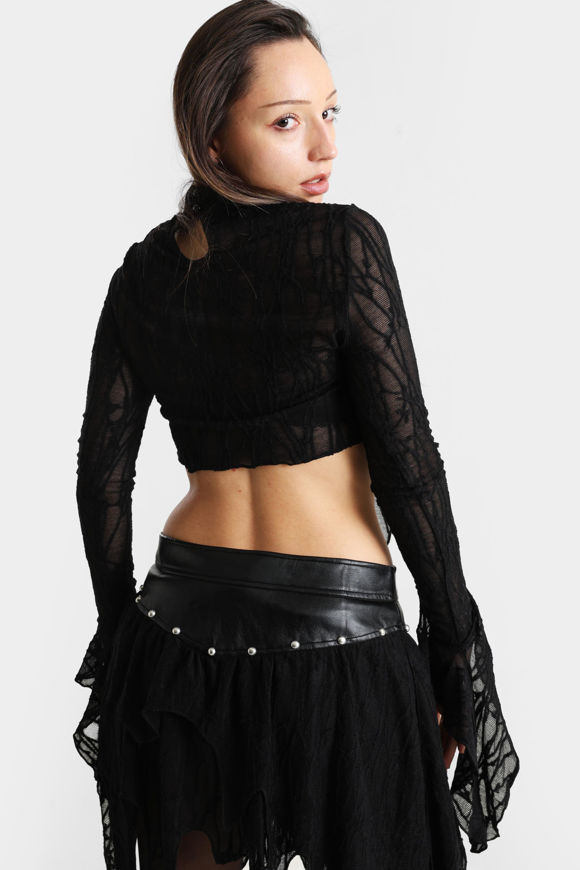 Bild von Abyssia Mesh Langarmshirt