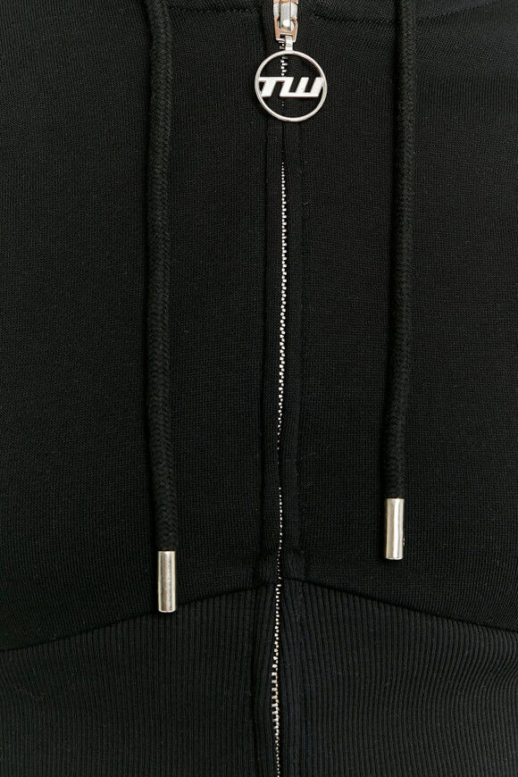 Bild von Crop Kapuzensweatjacke