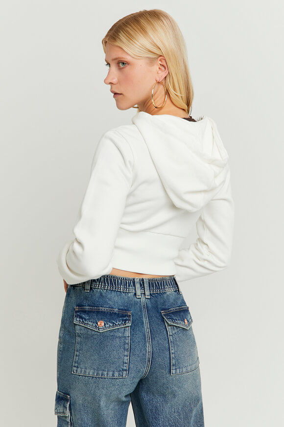 Image sur Crop Kapuzensweatjacke