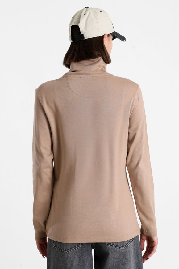 Image sur Jane Rollkragen Langarmshirt