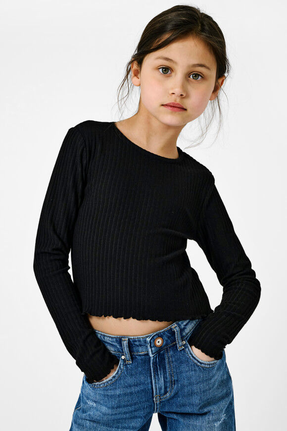 Bild von KOGNELLA geripptes Langarmshirt