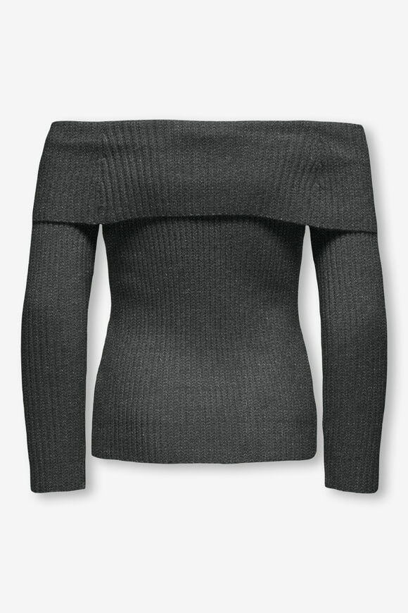 Image sur KOGKATIA pull off shoulder en tricot côtelé
