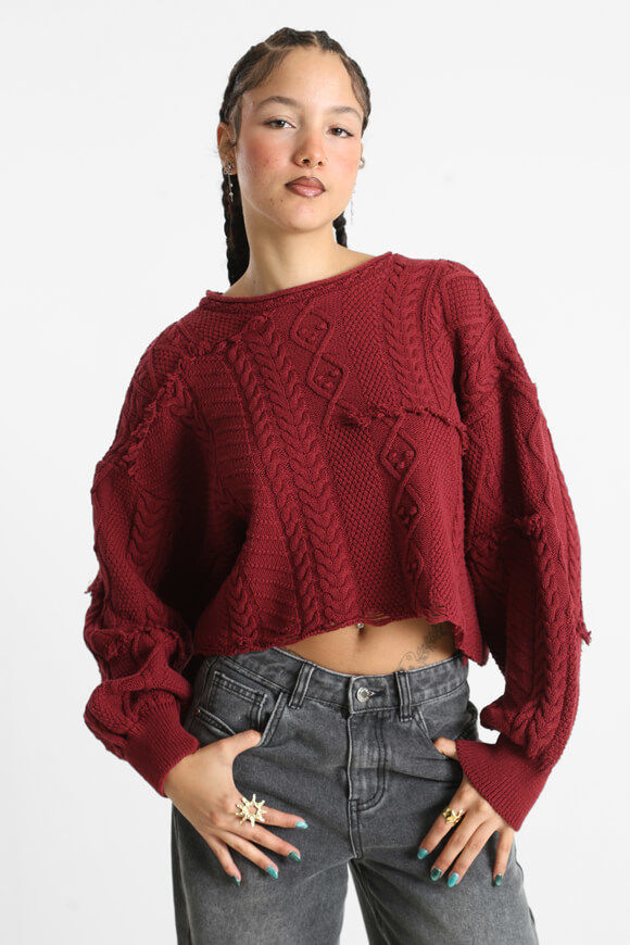Bild von ONLDALIA Crop Strickpullover