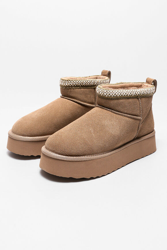 Bild von Gefütterte Plateau Stiefelette