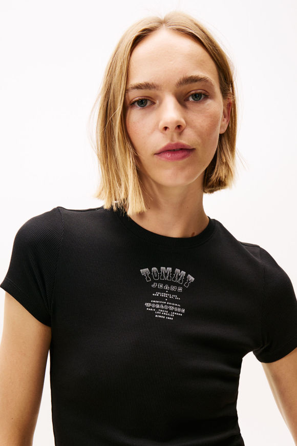 Image sur Geripptes T-Shirt