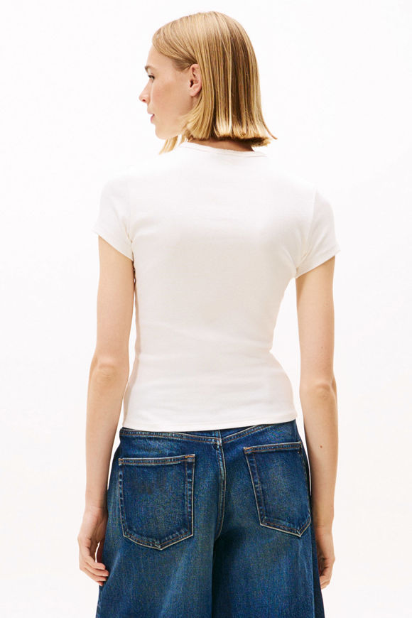 Image sur T-Shirt côtelé