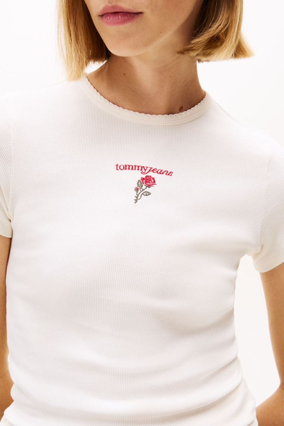 Image sur T-Shirt côtelé