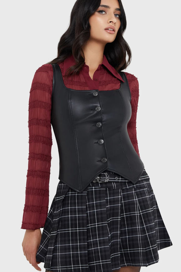 Bild von Kunstleder Top