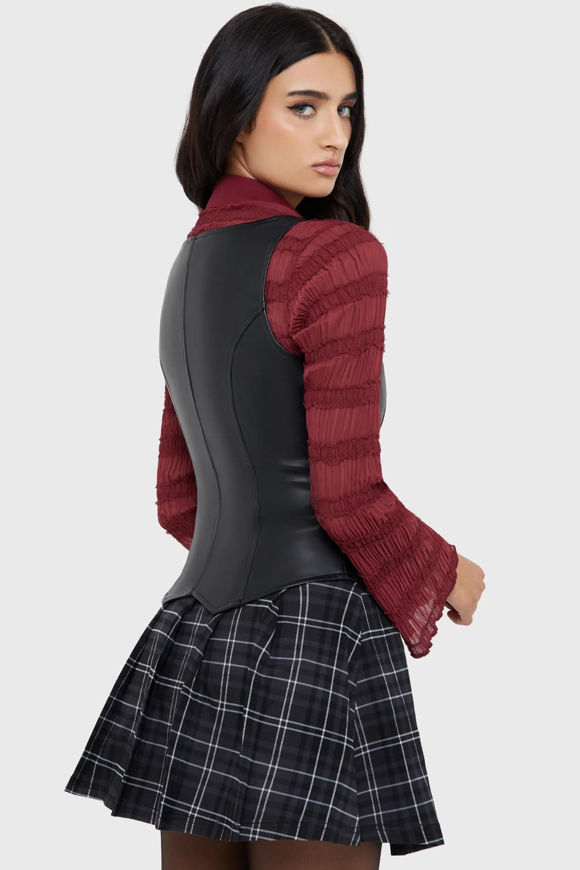 Bild von Kunstleder Top