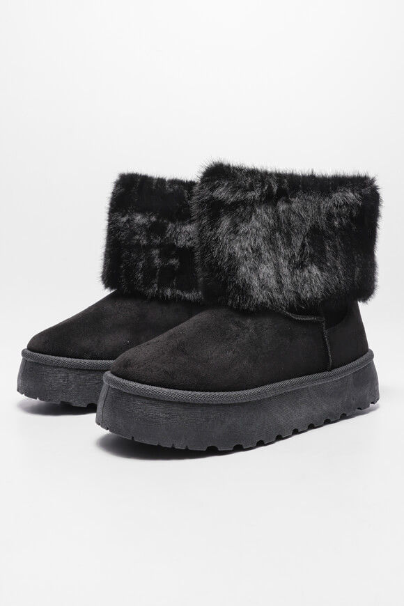Bild von Gefütterte Plateau Stiefelette