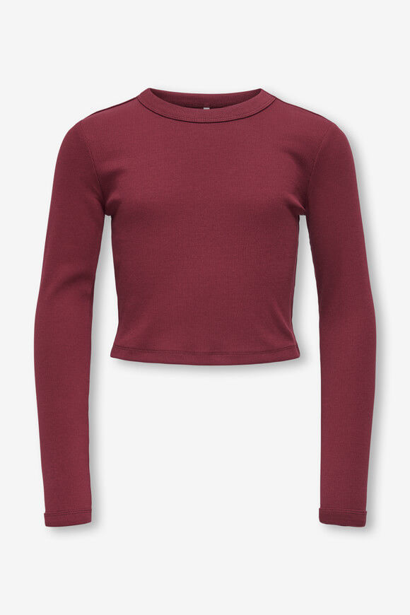 Bild von KOGBINA Geripptes Langarmshirt