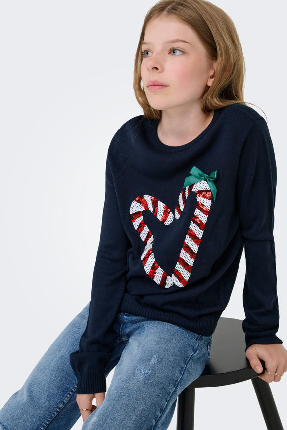 Image sur KOGXMAS SHINE Weihnachtsstrickpullover