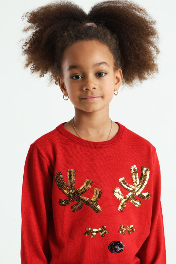 Bild von KOGXMAS SHINE Weihnachtsstrickpullover