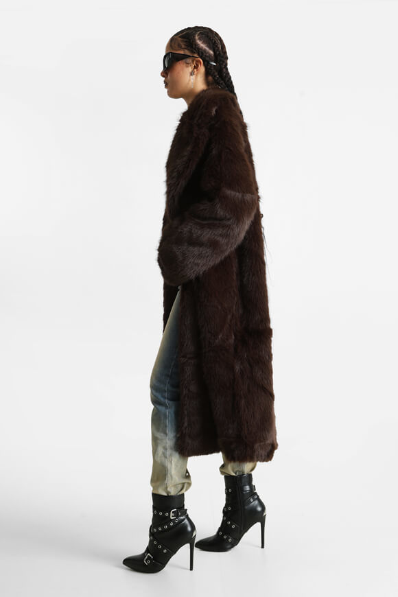 Image sur Manteau en fourrure synthétique