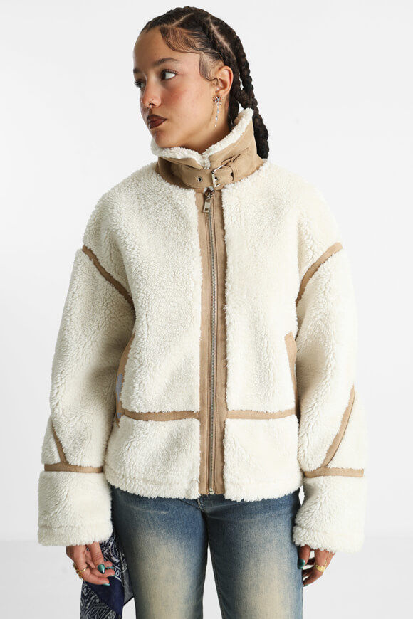 Image sur Veste en peluche