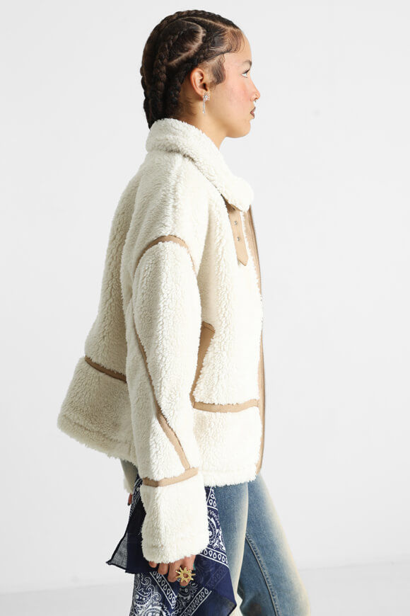 Image sur Veste en peluche