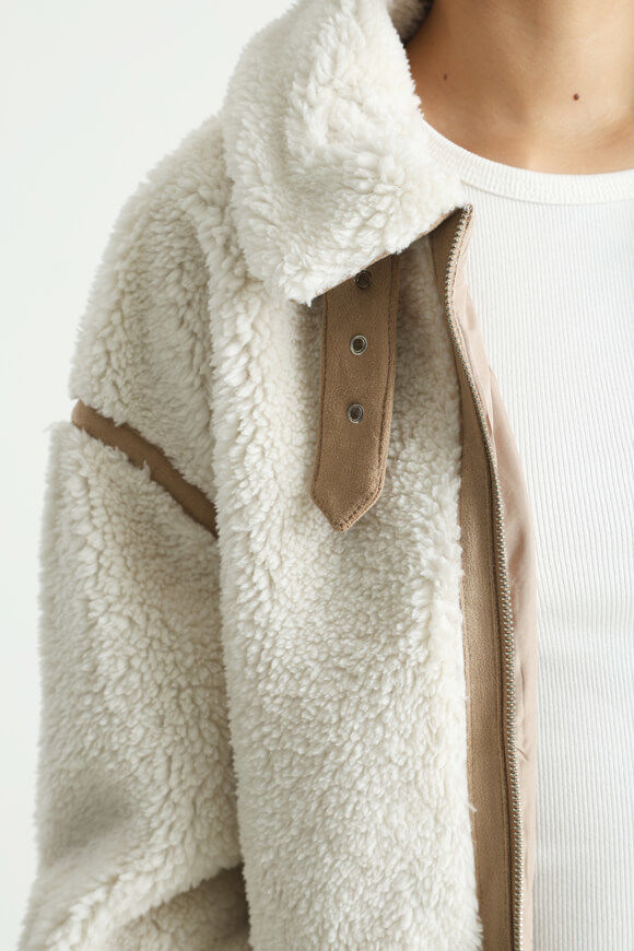 Image sur Veste en peluche