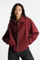 Bild von Oversize Kunstwildleder Jacke