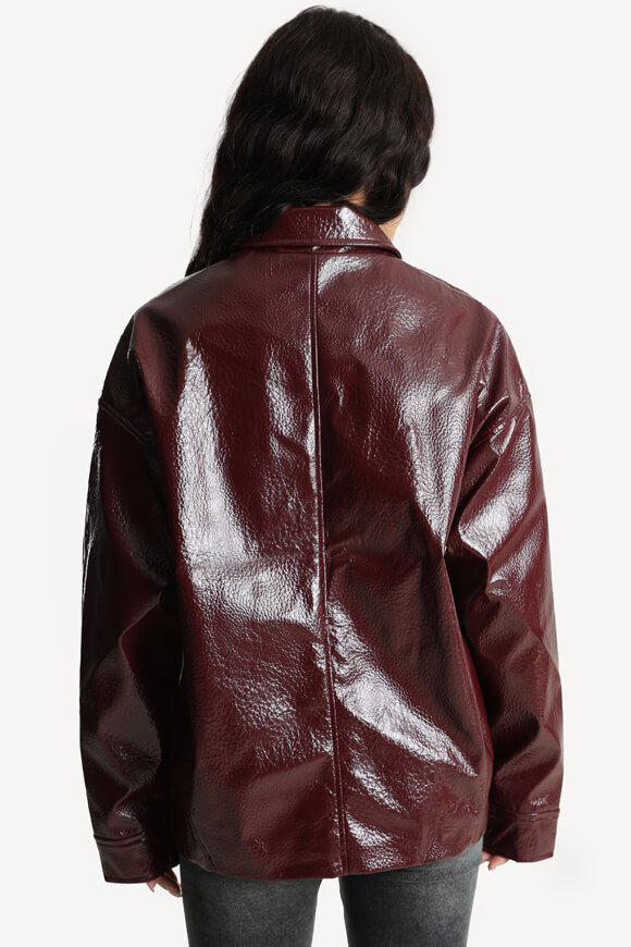 Bild von Oversize Kunstlederjacke