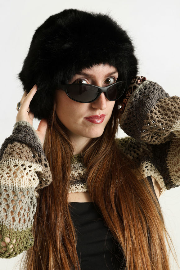 Image sur Chapeau en fourrure synthétique