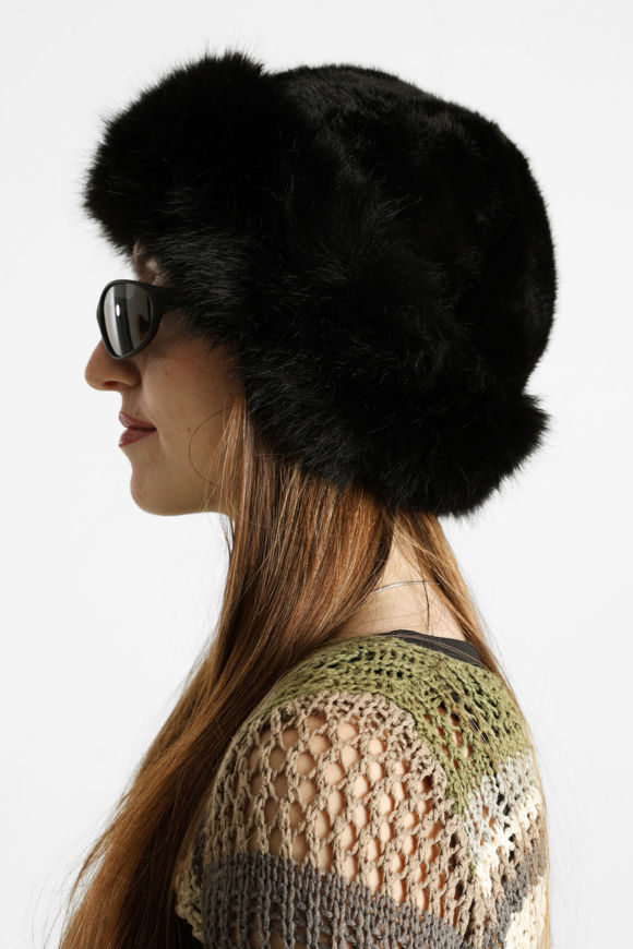 Image sur Chapeau en fourrure synthétique