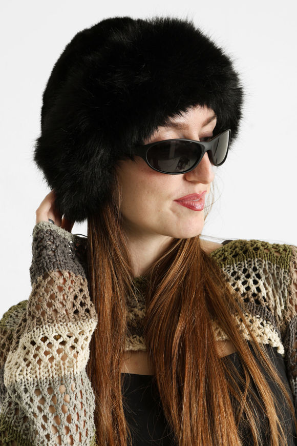 Image sur Chapeau en fourrure synthétique