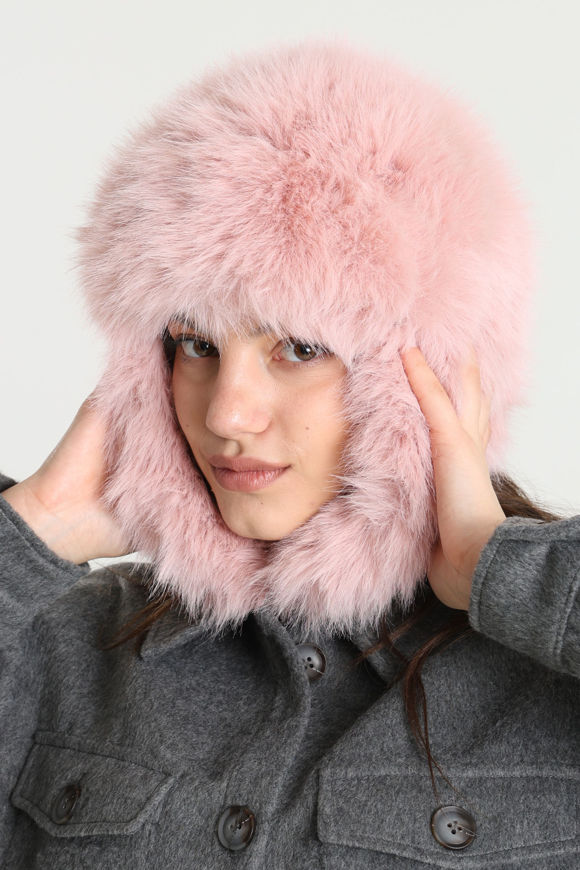 Image sur Chapka en fourrure synthétique