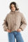 Bild von Jacquard Pufferjacke