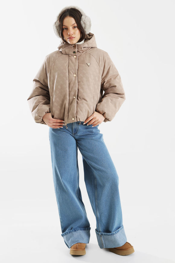 Image sur Jacquard Pufferjacke