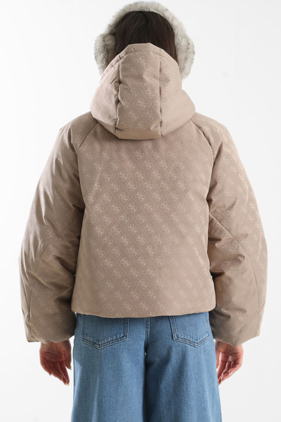 Image sur Jacquard Pufferjacke