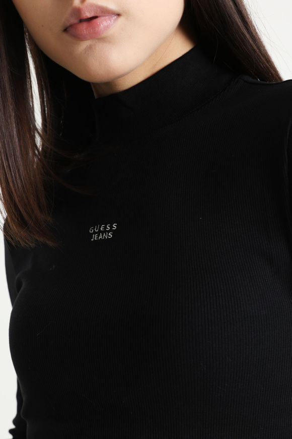 Image sur Shirt côtelé manches longues