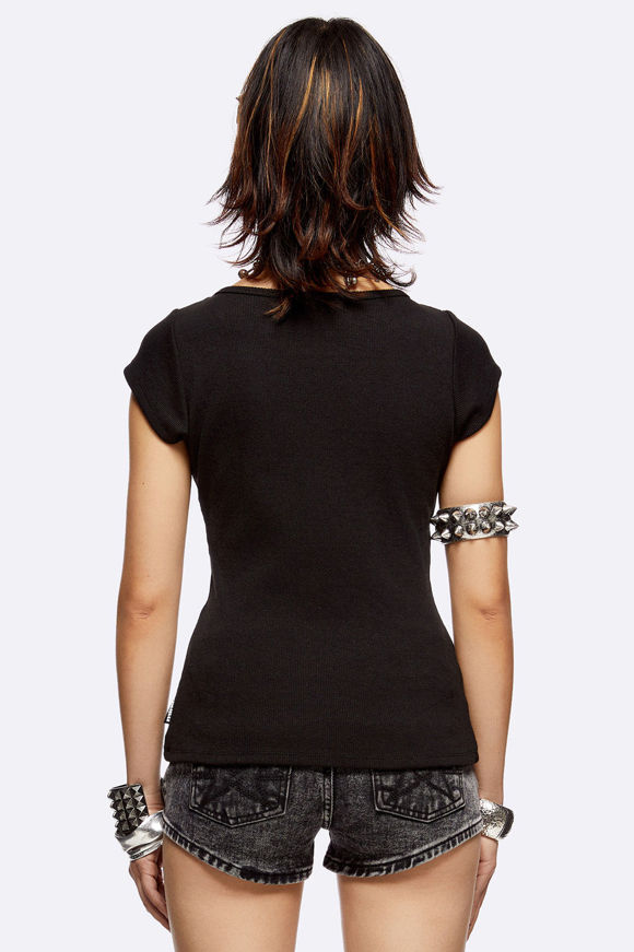 Image sur Metal Mercy Geripptes T-Shirt