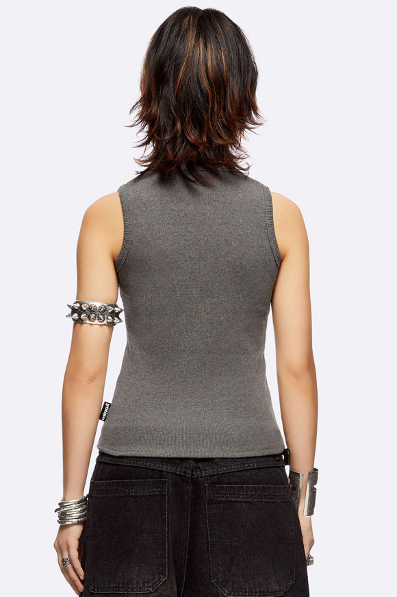 Bild von Pierce Me Geripptes Tanktop