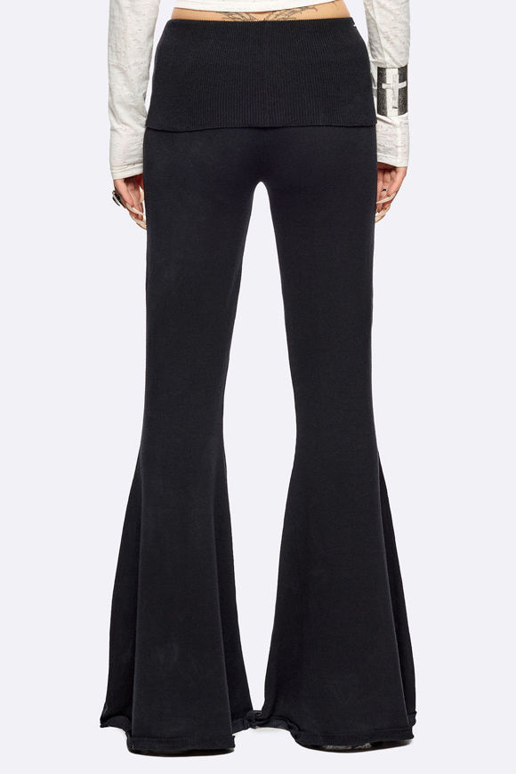 Bild von Broken Flare Strickhose