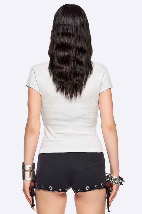 Image sur Darkly Cute Crop T-Shirt