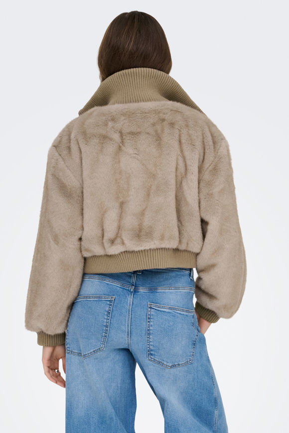 Bild von ONLWICKI Kurze Kunstpelzjacke