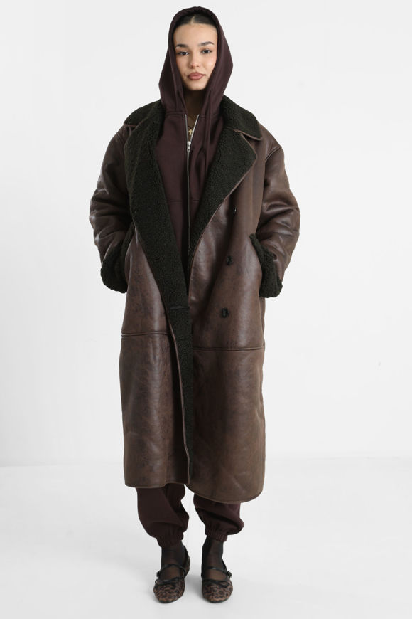 Image sur ONLOFELIA manteau mouton retourné