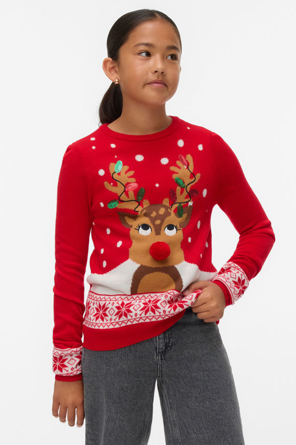 Bild von VMFROSTYDEER Weihnachtsstrickpullover
