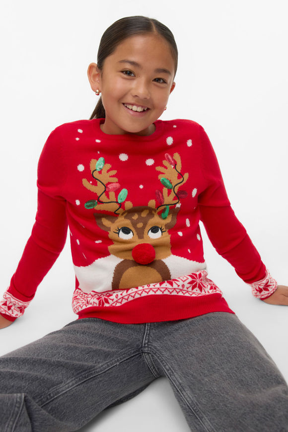 Bild von VMFROSTYDEER Weihnachtsstrickpullover