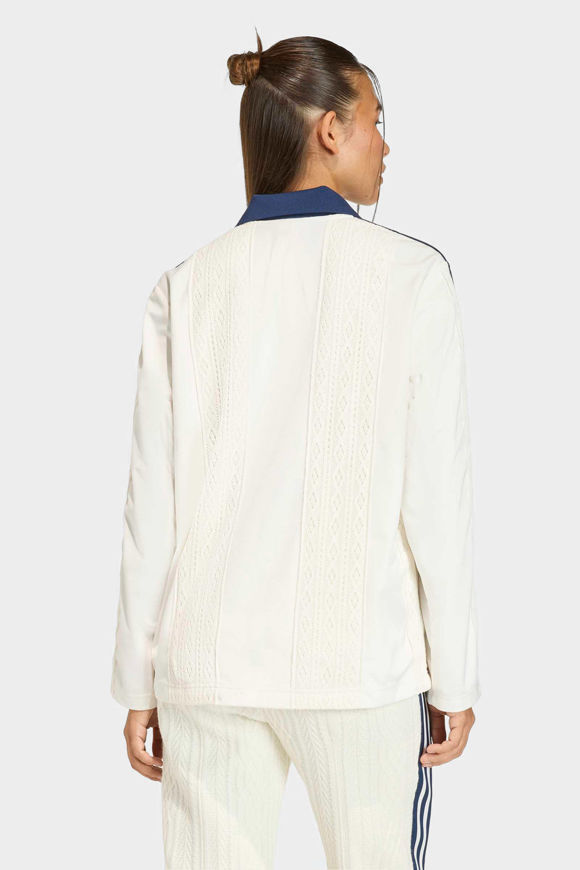 Image sur Oversize Samt Langarmshirt