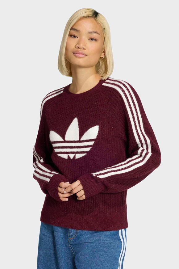 Image sur Lurex pull en tricot côtelé