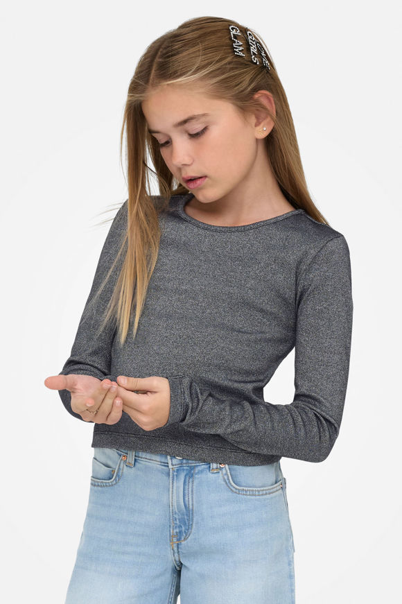 Image sur KOGTRINNY shirt côtelé à brillants manches longues