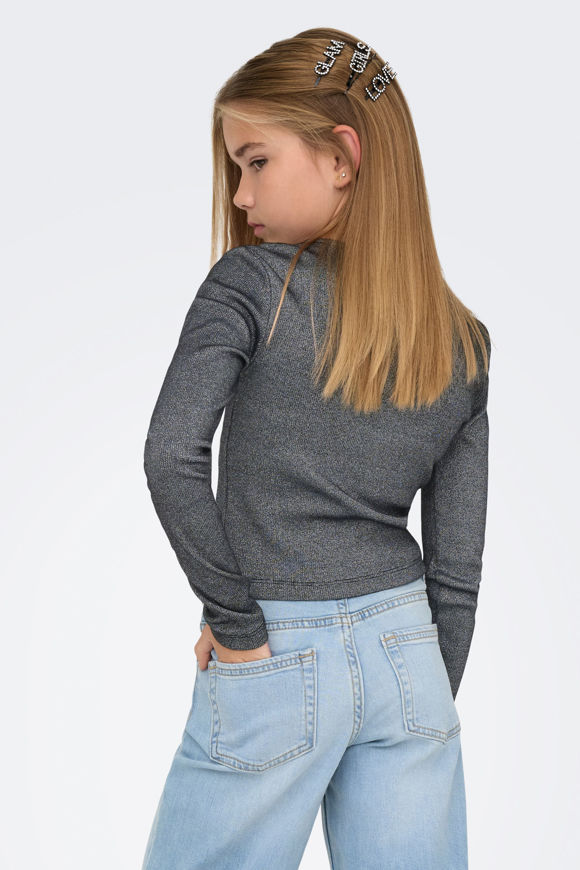 Image sur KOGTRINNY shirt côtelé à brillants manches longues